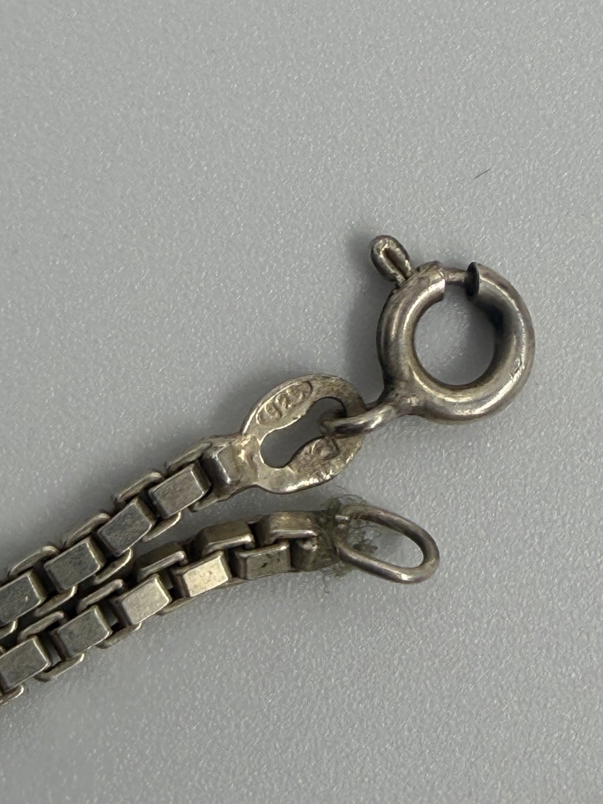 Real Solid 925 Sterling Silver Box Chain 1mm Necklace 30″