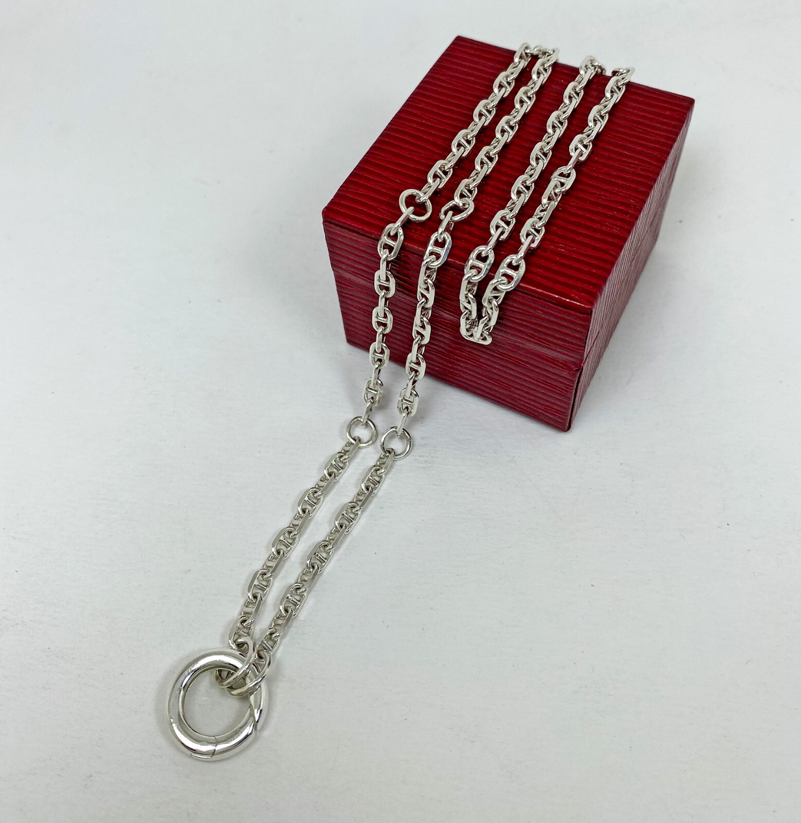 5 Hanging Amulet Pendants Necklace 925 Sterling Silver, Handmade Amulet Necklace