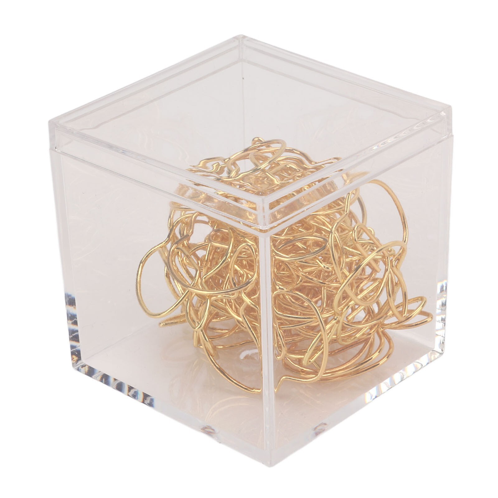 40Pcs Paper Clip Golden Apples Shape Creativity Personality Large Size Craft