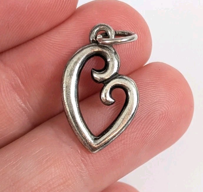 James Avery Sterling Silver Mother Love Pendant Charm – Signed Avery