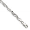Sterling Silver Singapore Chain Chain 1.4-3.5mm 7-30″