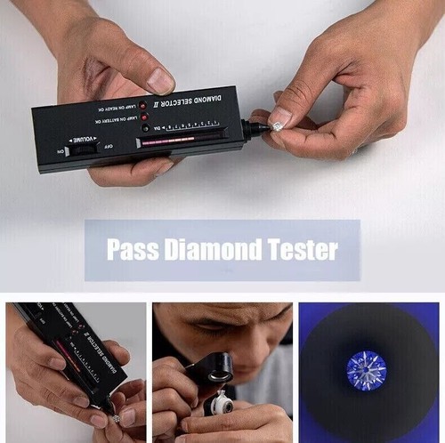 2/3/4mm Real Moissanite Tennis Chain 925 Silver Pass Diamnd Tester! More Size
