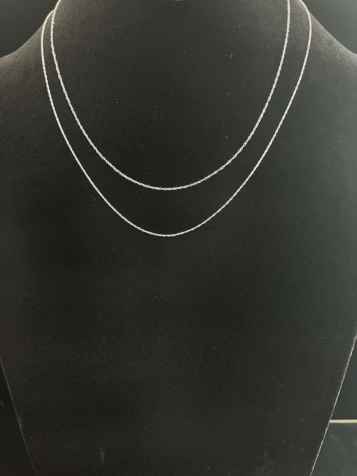 10k Gold 0.80mm Machine Rope Chain