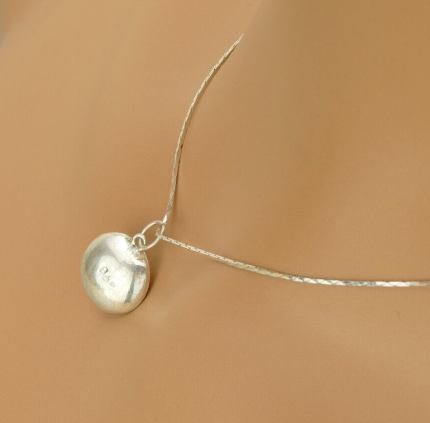 Silver Evil Eye Pendant, Silver Pendant, Gift for Adults, Gift for Children
