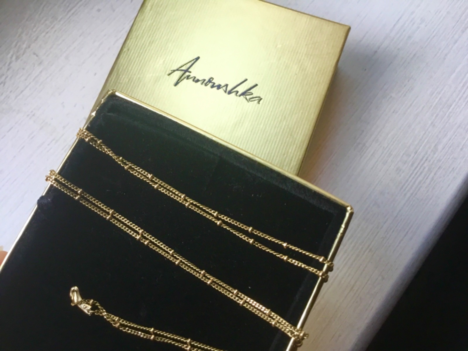 Annoushka 18ct gold saturn chain necklace 18k 750