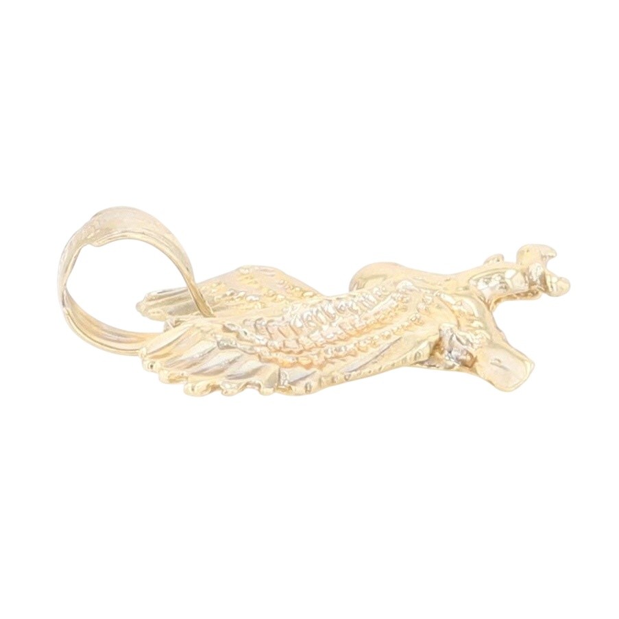 20.5mm American Eagle Pendant Without Chain 10k Yellow Gold 1.44 Grams