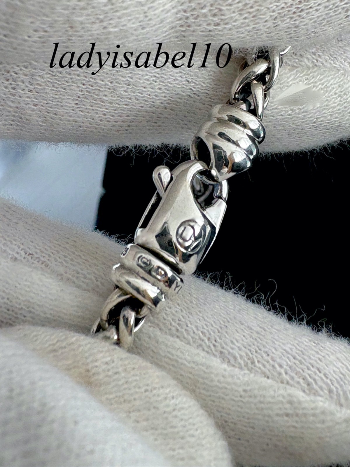David Yurman Wheat Chain 4mm Necklace Sterling Silver 17.25″ 26 grams