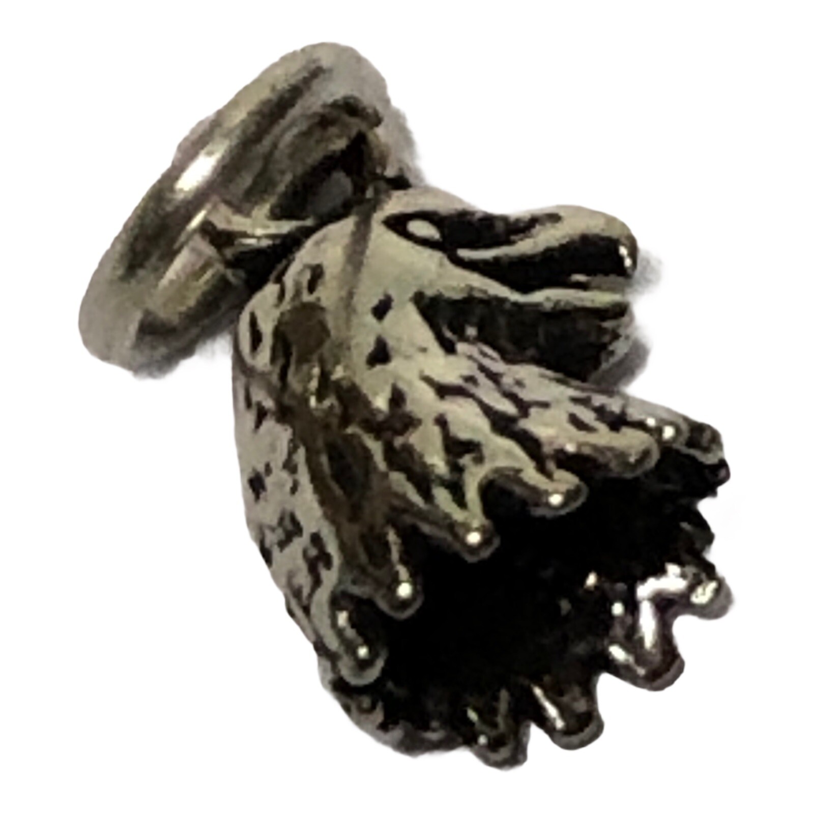 Sterling Silver 925 Small Eagle Head 3D Charm Pendant Made In USA