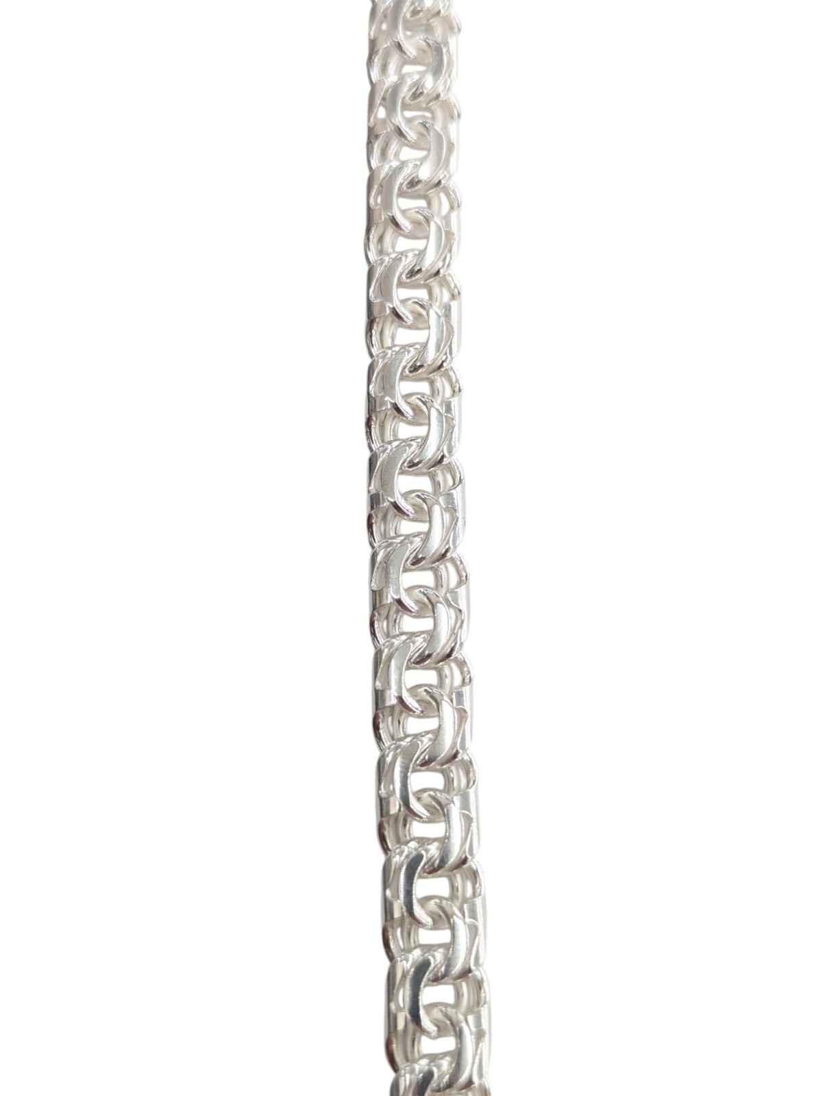 925 Sterling Silver Chino Link Chain 9.2 mm for men and women