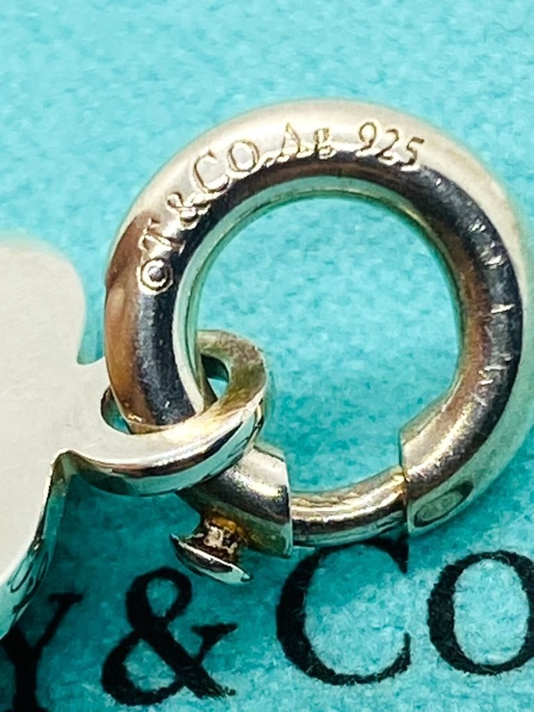 Tiffany & Co Enamel Red Cross Medical Charm Pendant Sterling Silver 925