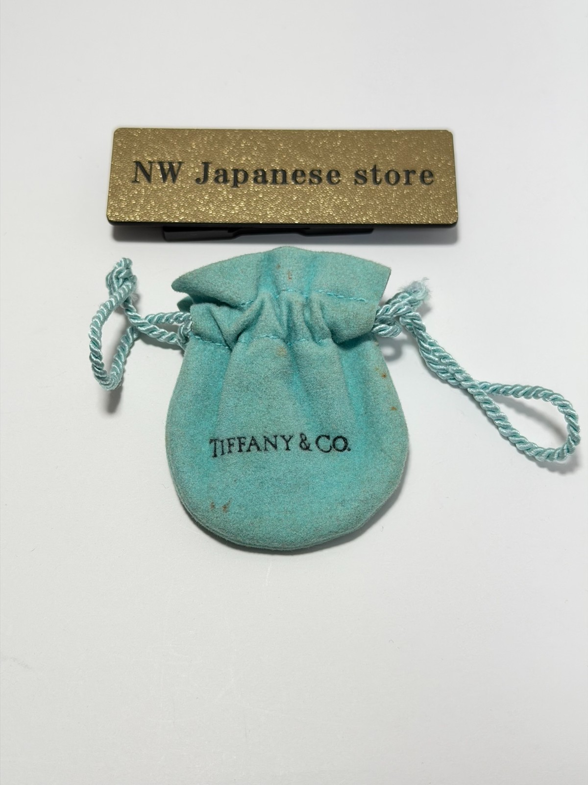 TIFFANY & Co. Star of David Sterling Silver Necklace Pendant very good F/S