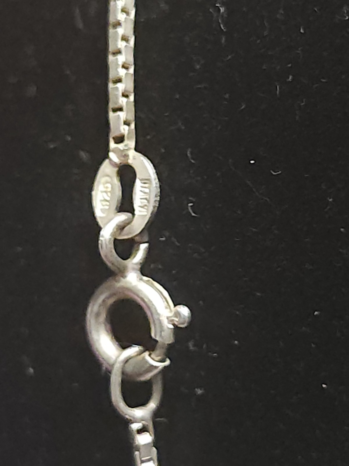 Vtg 925 THAI Sterling Silver Puffy Heart Locket Necklace 23.5” Box Chain 15.2g