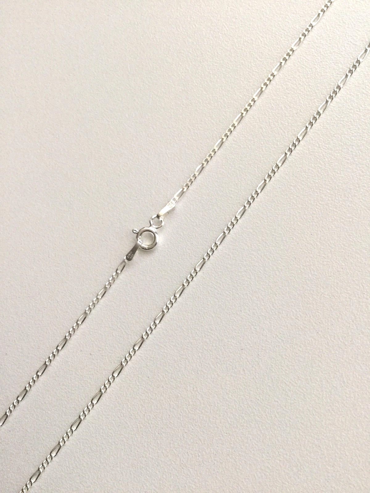 925 STERLING SILVER S.MICHAEL NECKLACE 20″/CADENA DE SAN MIGUEL EN PLATA – 15mm