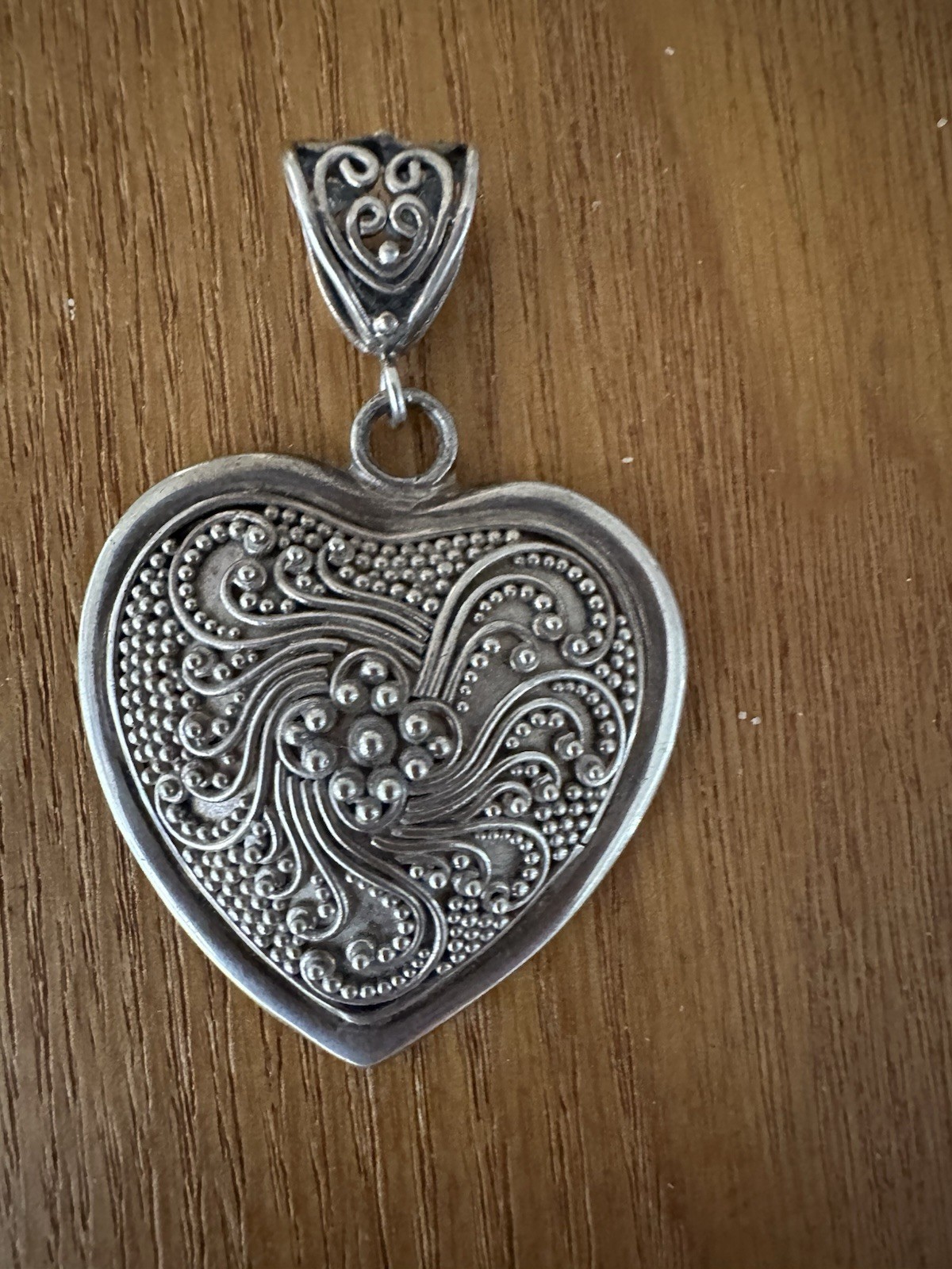 Sterling 925 Silver Heart Pendant Graduation/ Wedding/Sweetheart Gift