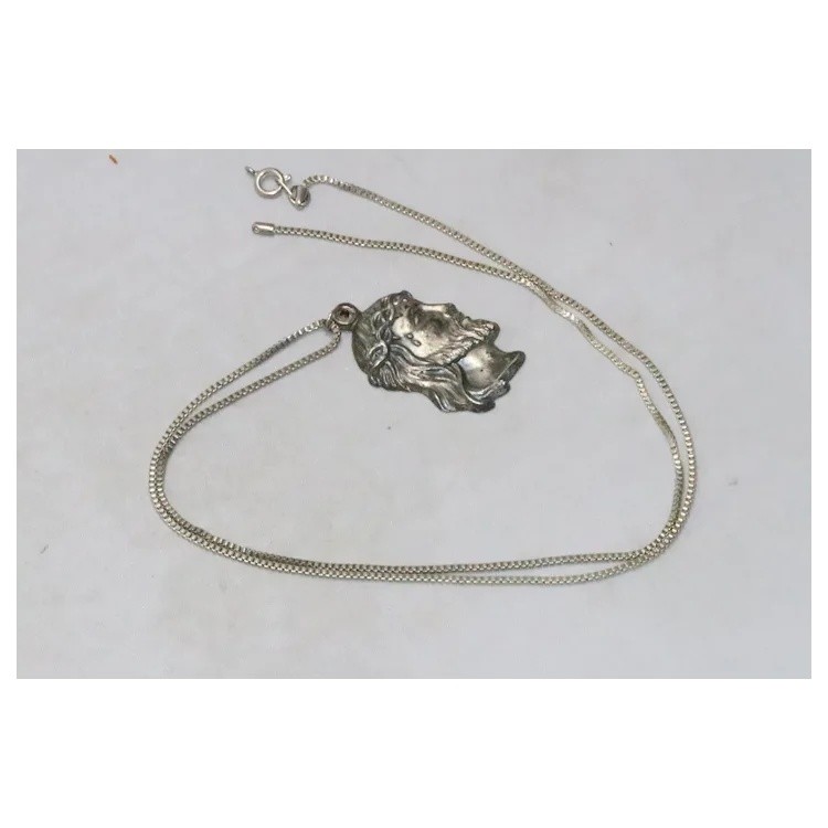 Vintage Jesus Christ Necklace