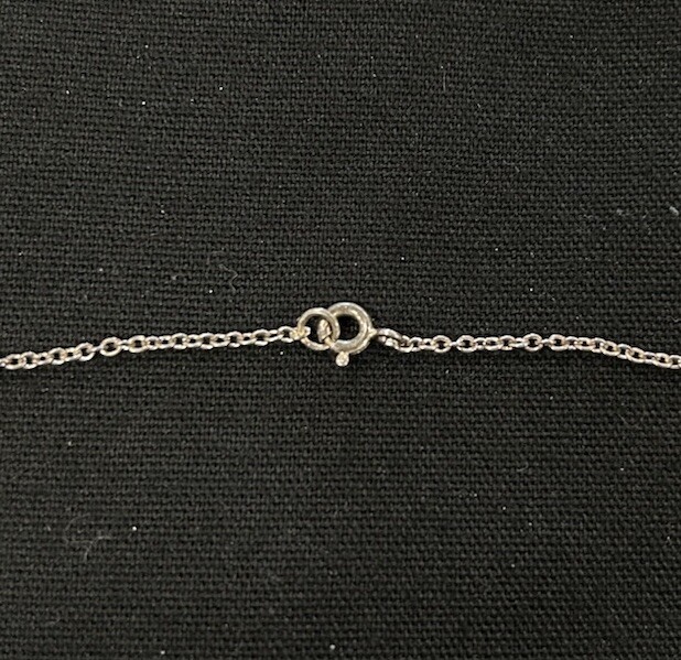 925 Sterling Silver 16in Cable Chain Necklace With Spring Ring Clasp