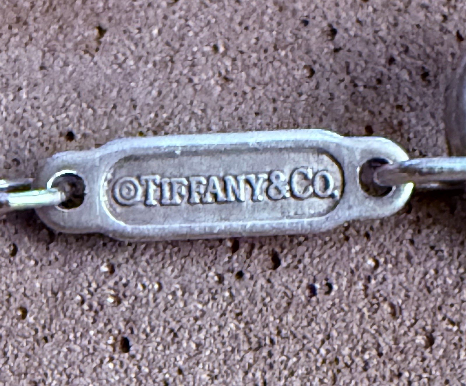 Authentic VTG Tiffany & Co 925 Sterling Silver Cable Link 1g Chain Necklace 16″