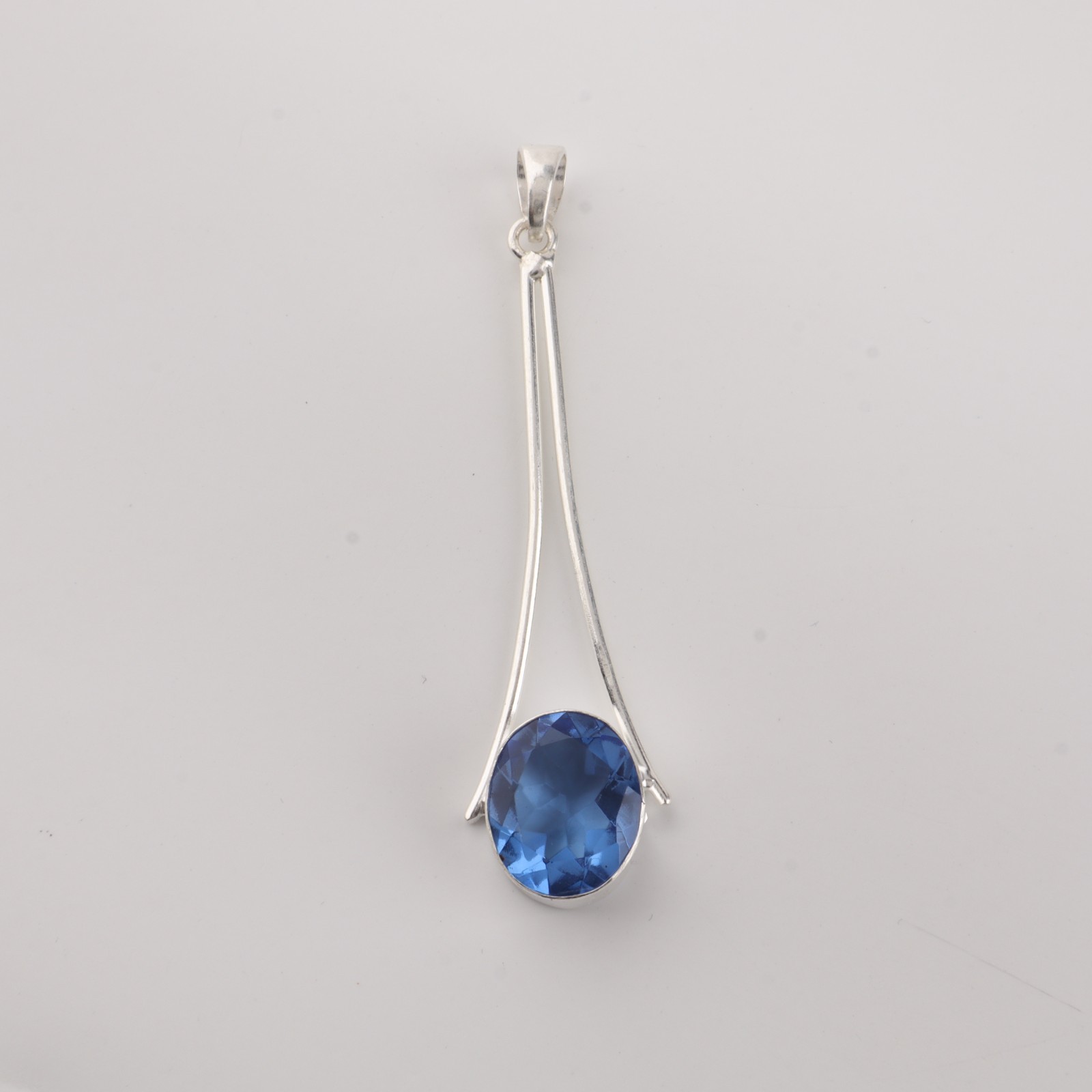 Tanzanite Gemstone 925 Sterling Silver Jewelry Handmade Pendant Birthday Gift