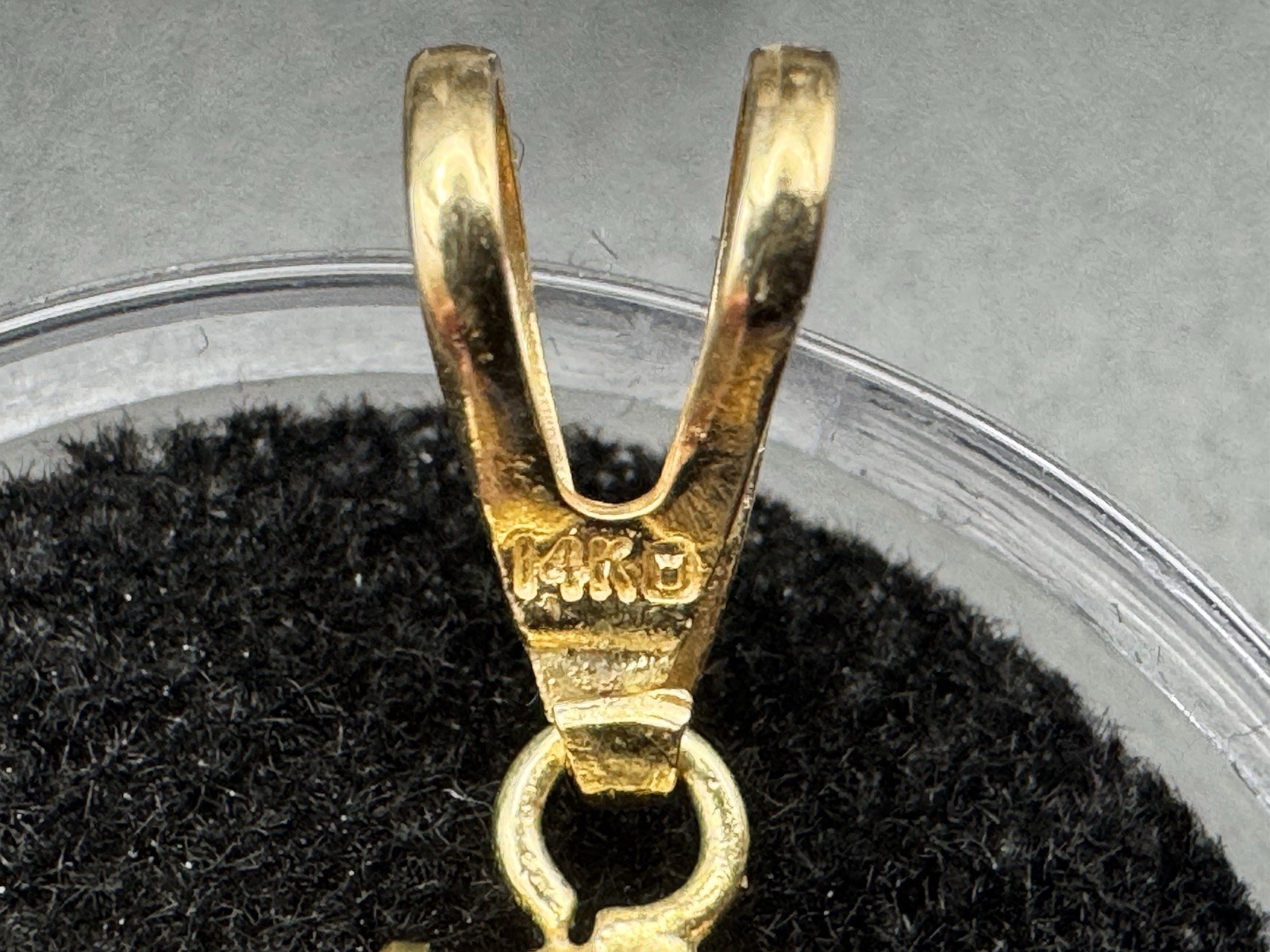 1994 Endangered Wildlife Society 1 Gram .999 Fine Gold Coin Pendant 14K Gold