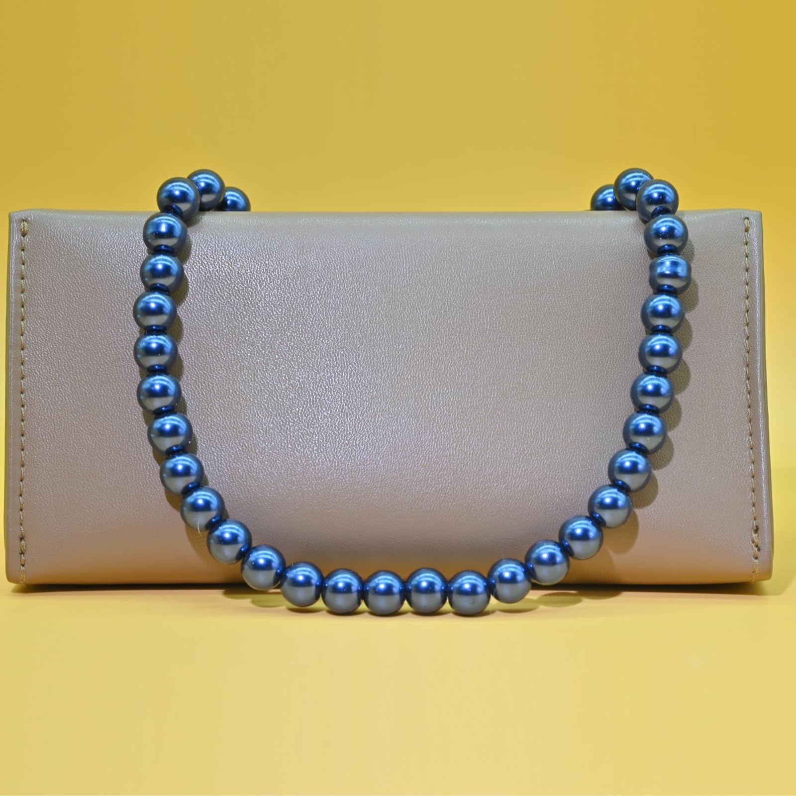 Colorful Mood Choker Baroque Bead Imitation Pearls Necklace, Women, Adults Simpl