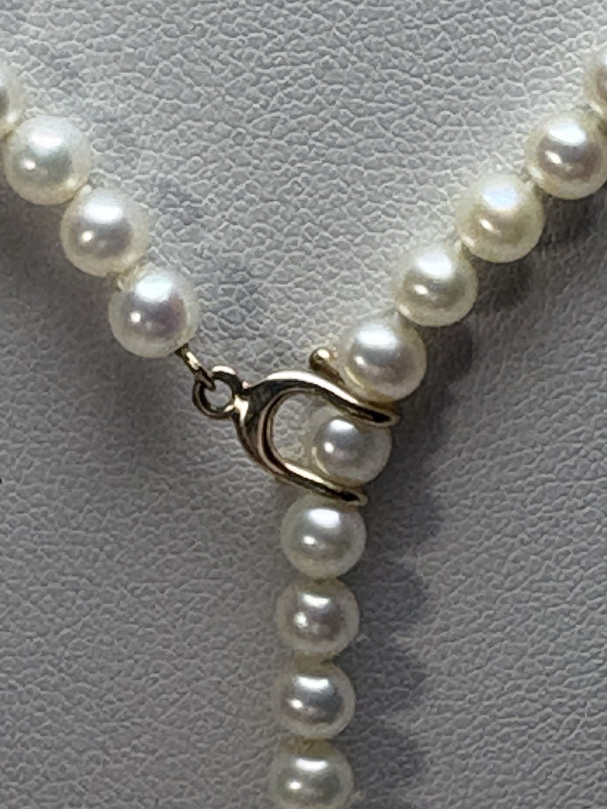 Cultured Pearl 14k Gold Lariat Necklace 18in