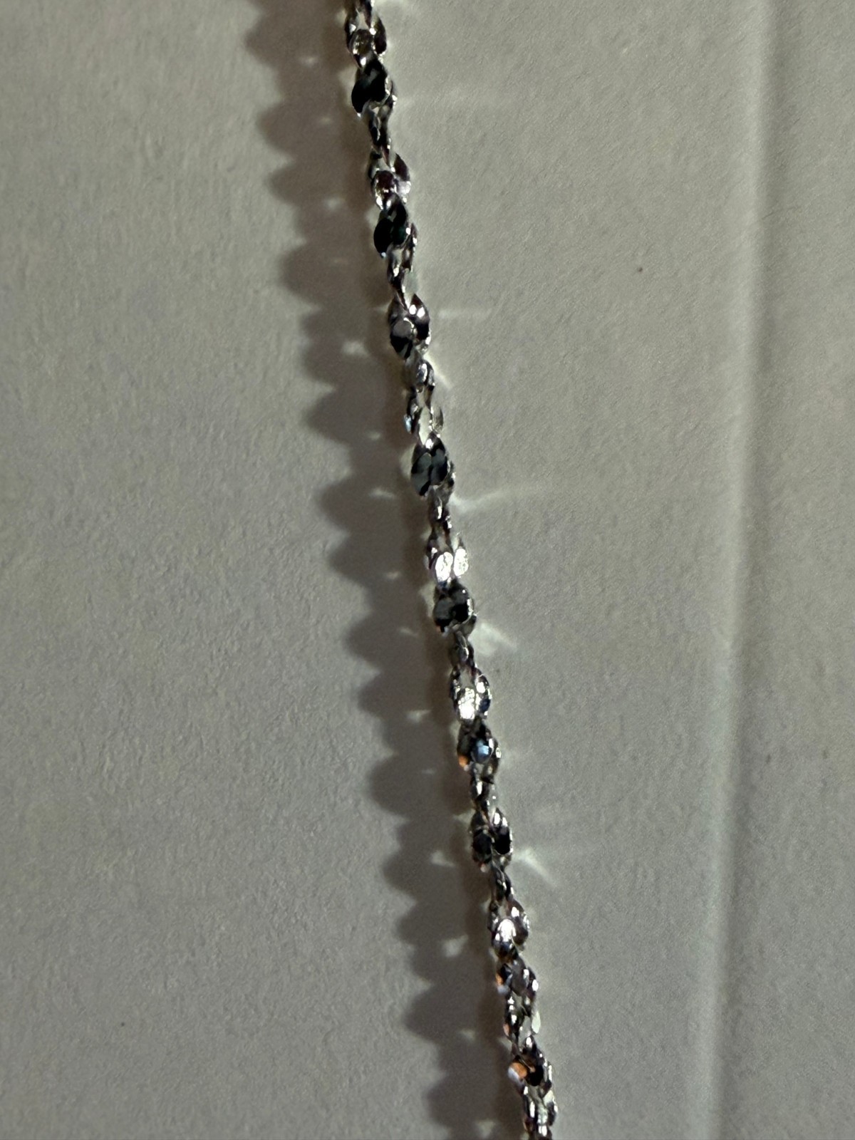 Lab Grown Pink Tourmaline SS Pendant on 18 inch SS Chain – Preowned, Excellent