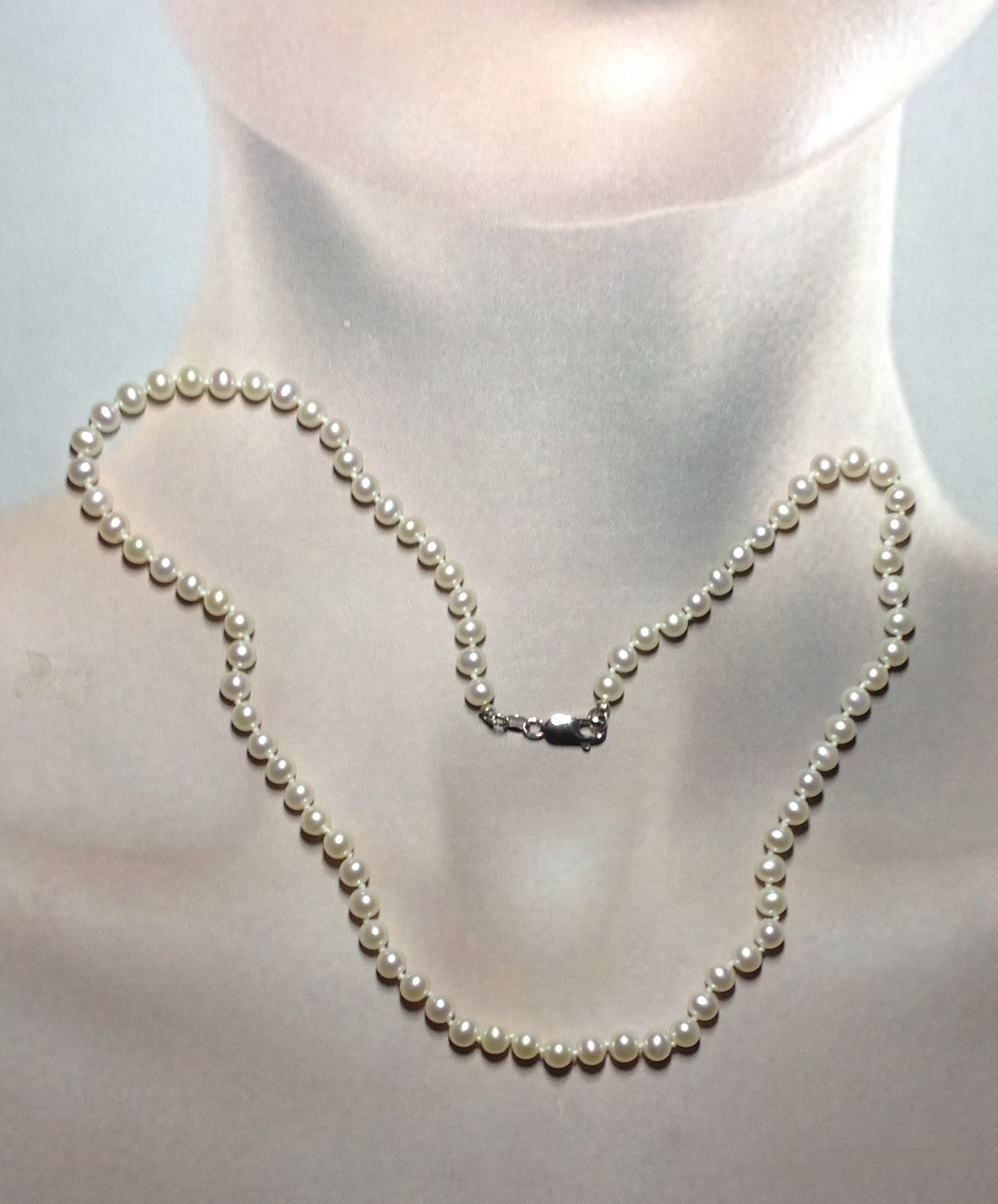 Honora White Cultured Pearl Necklace.