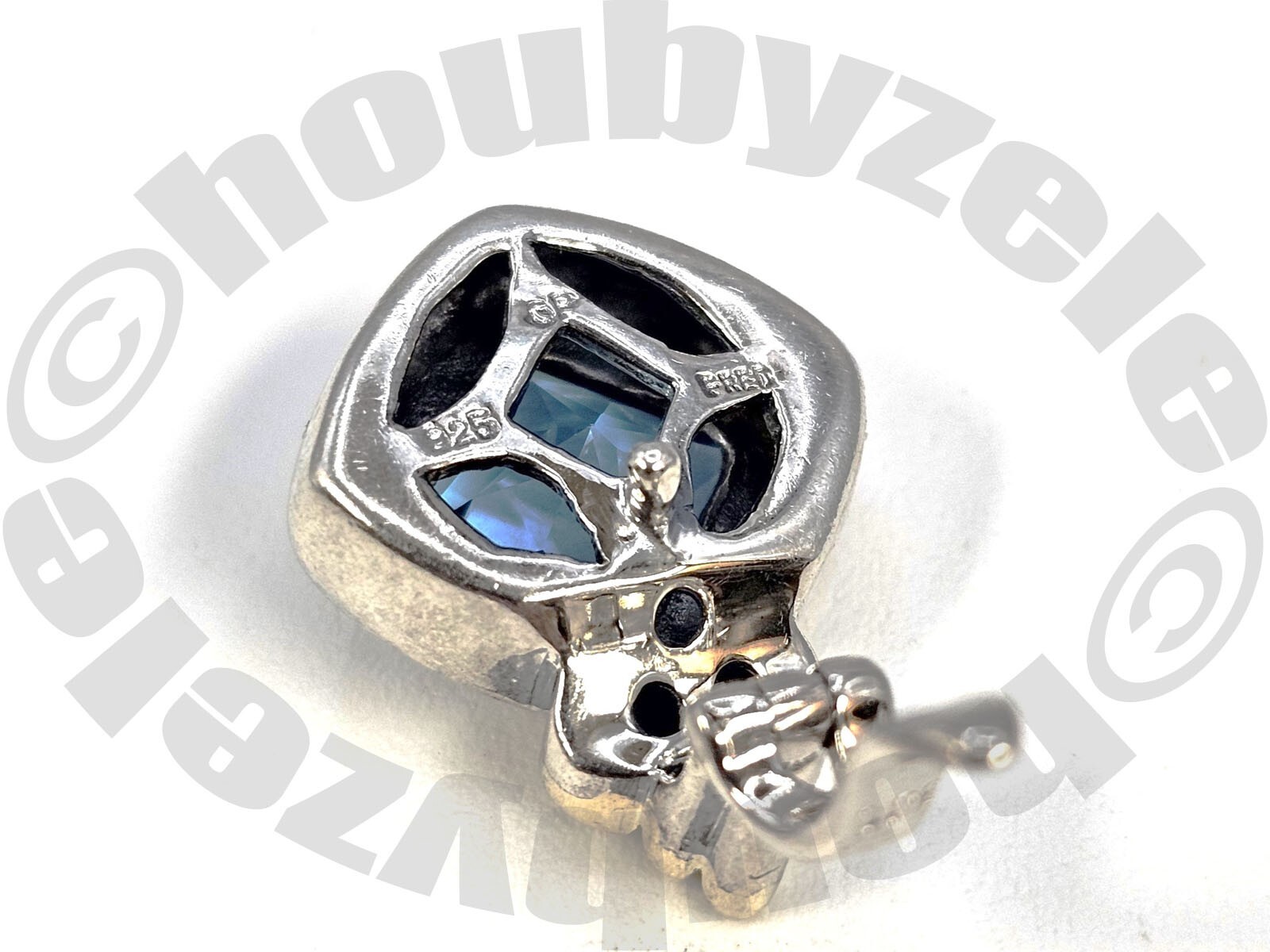 BJC Sterling Frederica Blue Topaz Enhancer