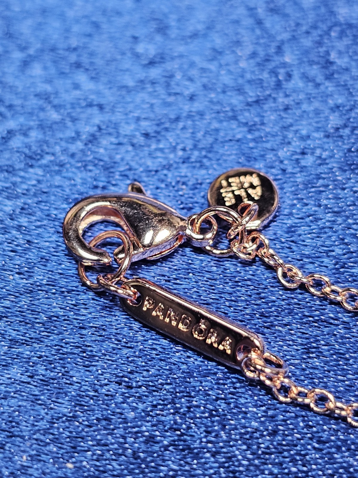 Pandora Rose Gold Sparkling Heart Collier Necklace ALE MET 388425C01
