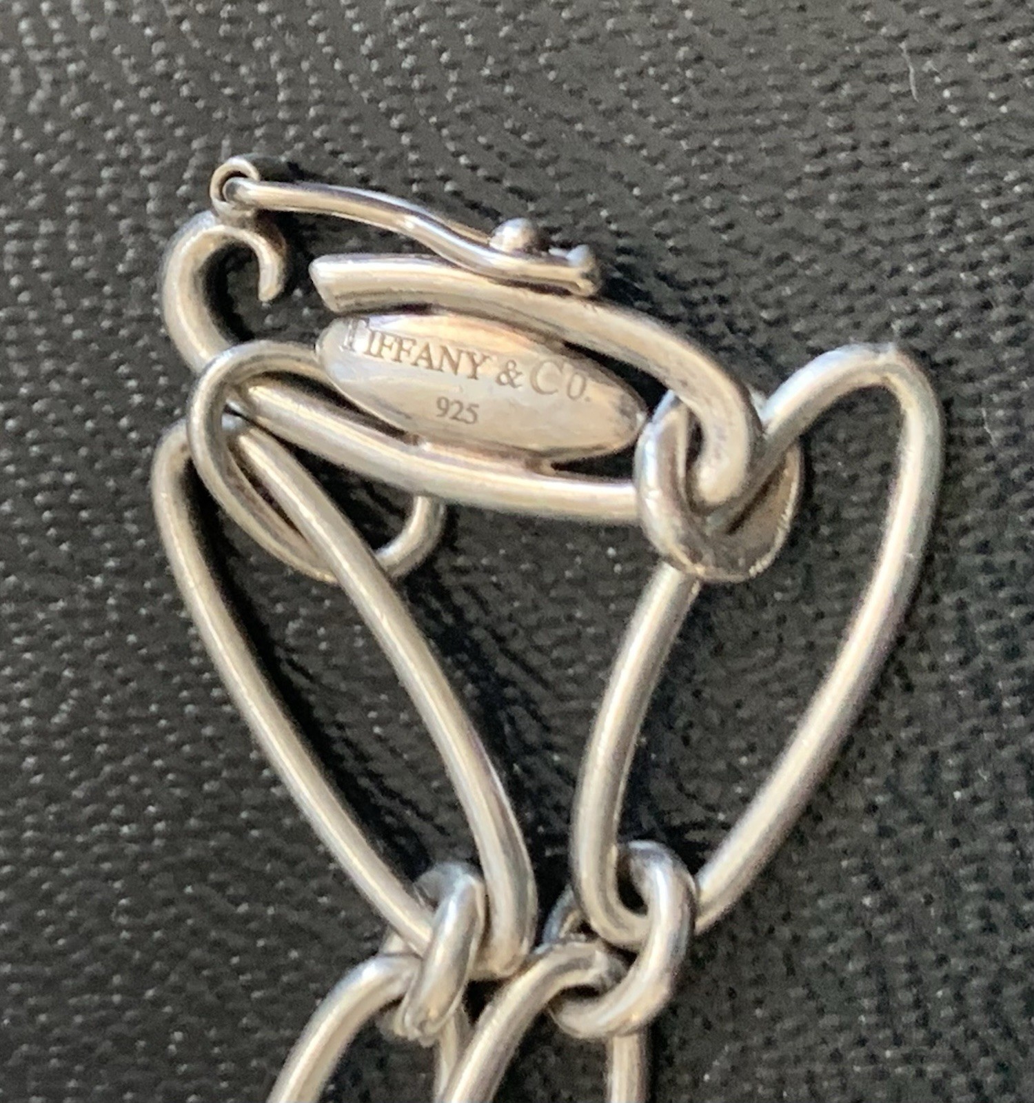Authentic Tiffany & Co Elsa Peretti Necklace, Large Disc Pendant