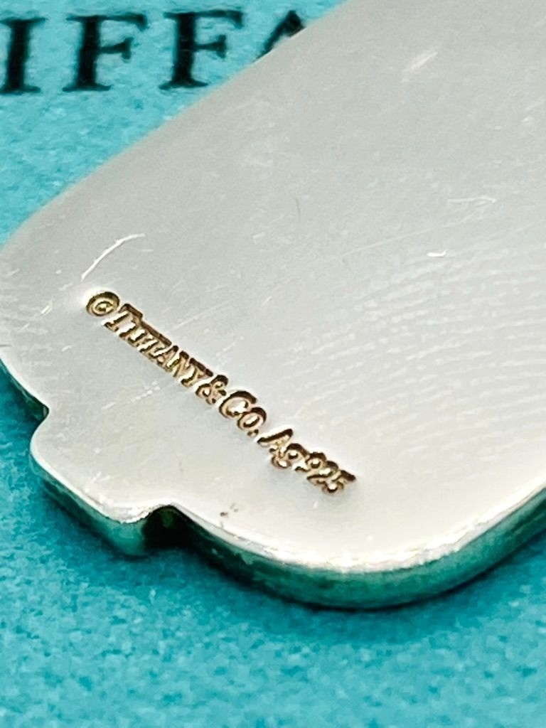 Tiffany & Co Enamel Red Cross Medical Charm Pendant Sterling Silver 925