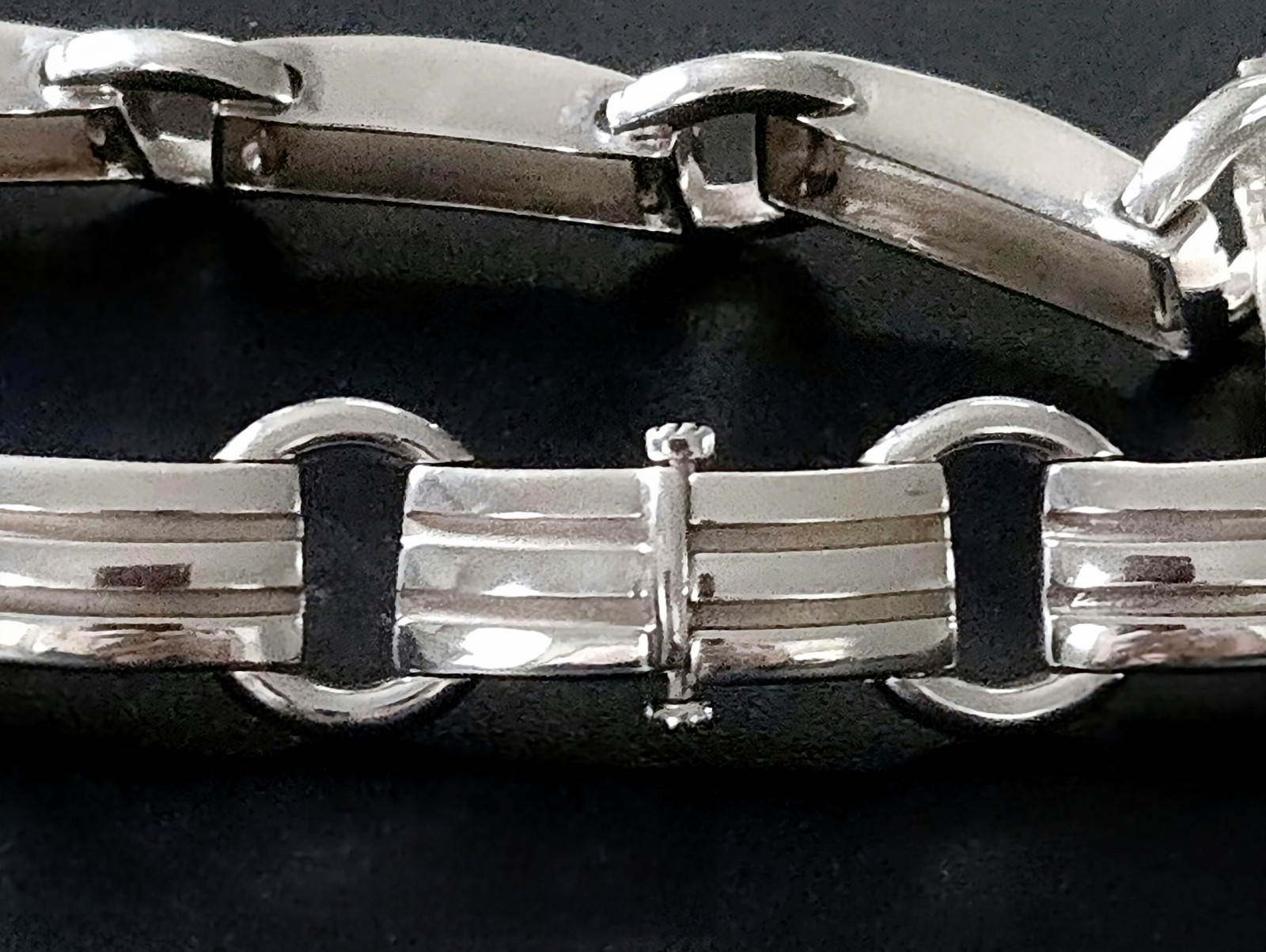 Tiffany & Co Sterling Silver 1995 Atlas Collar Necklace 87g 1st Run Collector