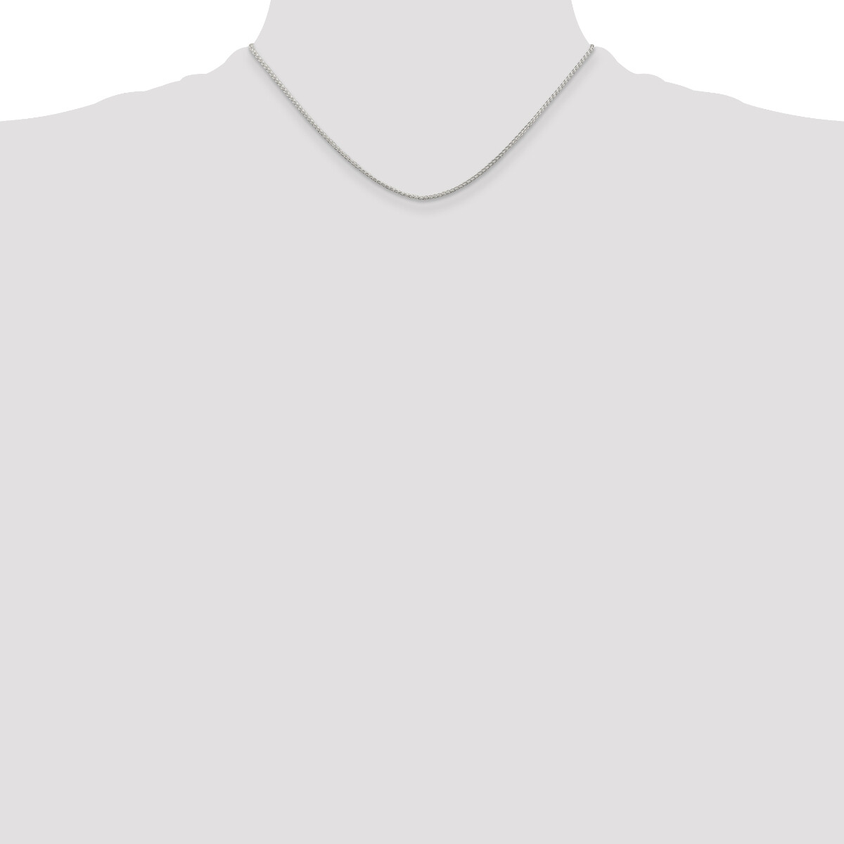 Sterling Silver Singapore Chain 16, 18, 20, 22, 24, 26, 28, 30″ Inch Lengths