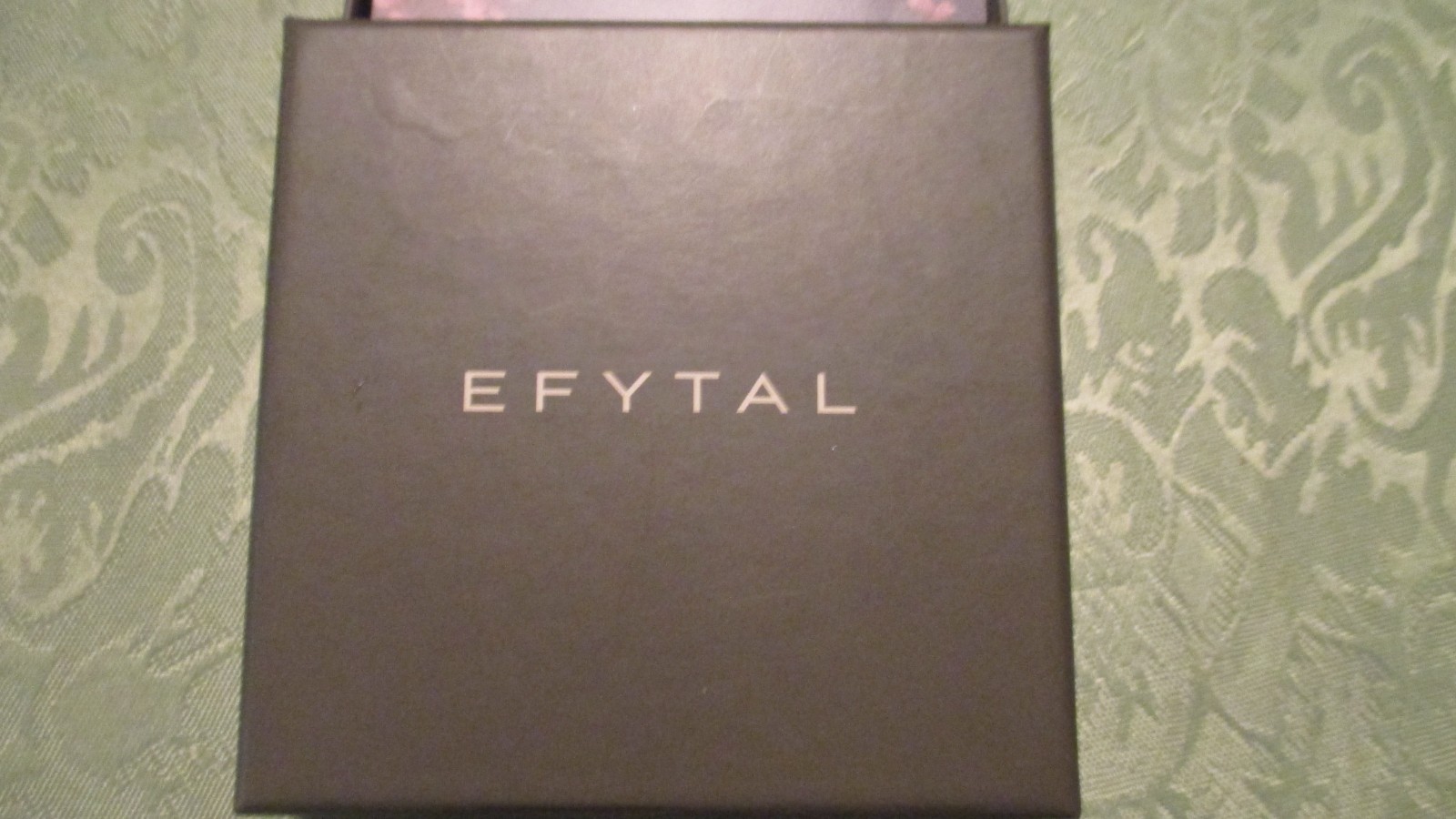 Sterling silver Efytal 40th birthday necklace. New in box.
