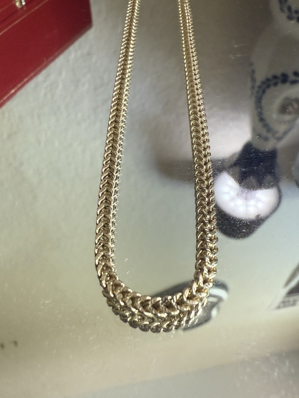 10k Solid Gold Franco 2.5mm Diamond Cut 22inch