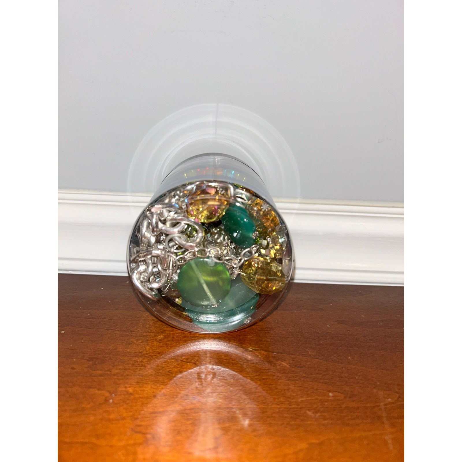 Gemstone and Glass Necklace Mystery Jar – Curated Wearable Estate Lot 16 oz