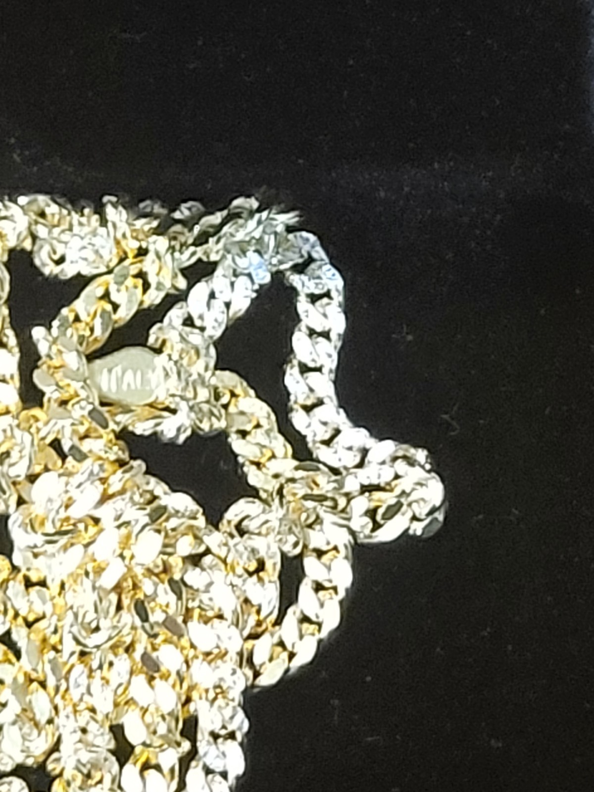 18″ Gorgeous 14k Vermiel On 925 Silver DIAMOND CUT 💎 3mm GORGEOUS 🇮🇹 ITALIAN