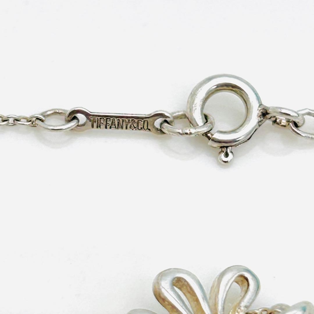 Tiffany & Co. Paloma Picasso Daisy Flower Pendant Necklace Silver 925