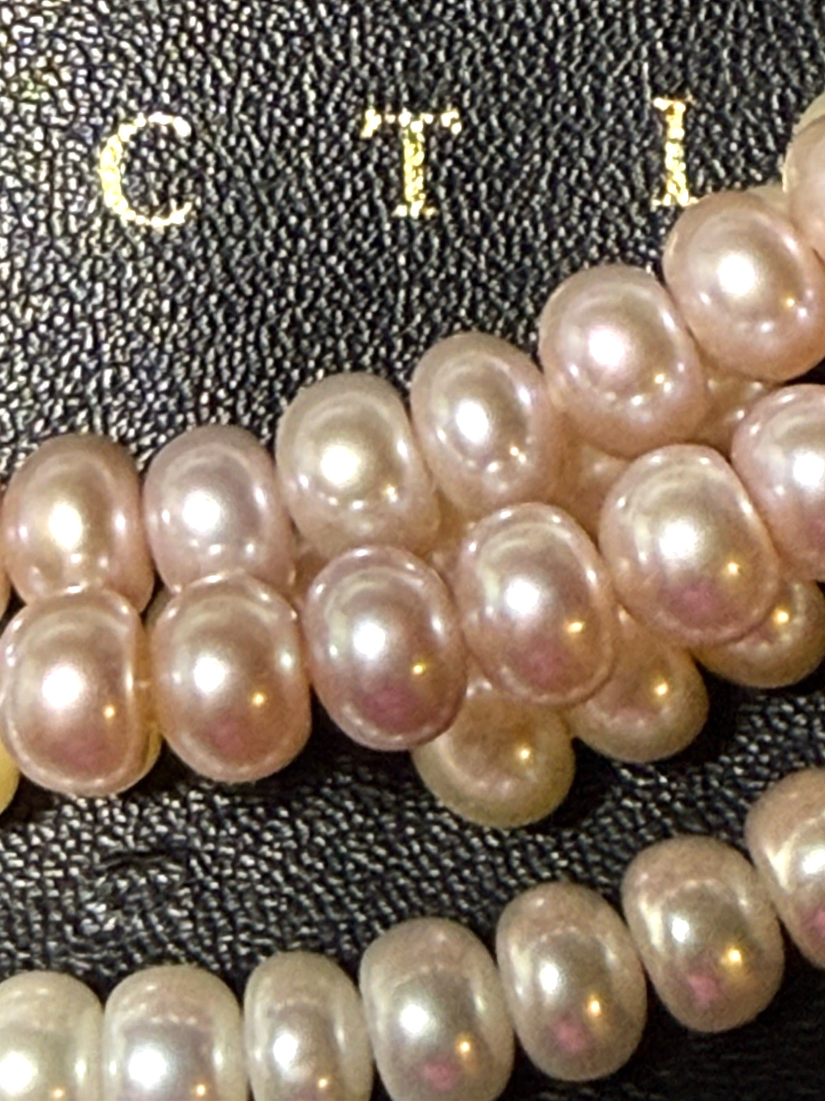 Honora Pearl Necklace Set of 3 Choker Wired Necklaces White, Gold And Ivory