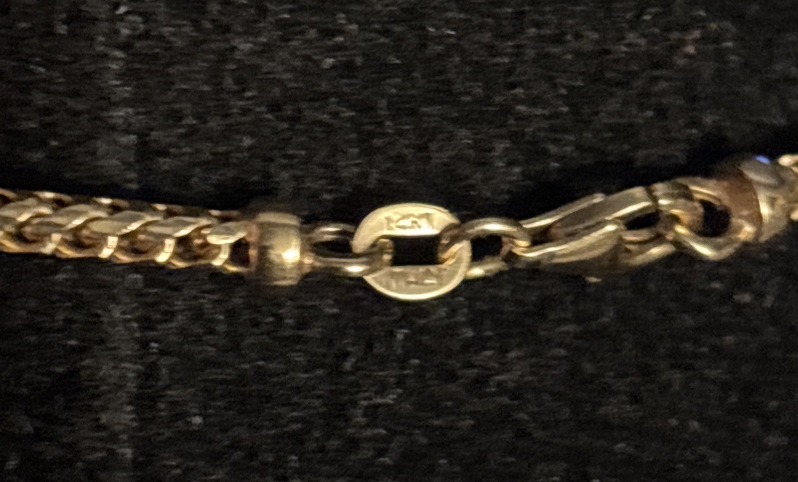 Jacoje 14K Yellow Gold Diamond Cut Franco Chain 2.5mm 24 Inch 21.7 Grams
