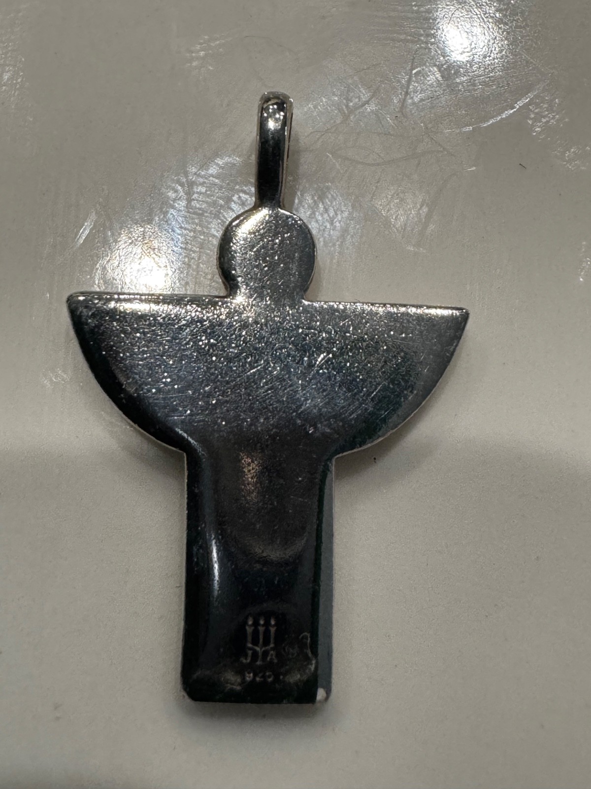 RARE RETIRED Sterling Silver James Avery Angel Pendant Excellent Condition