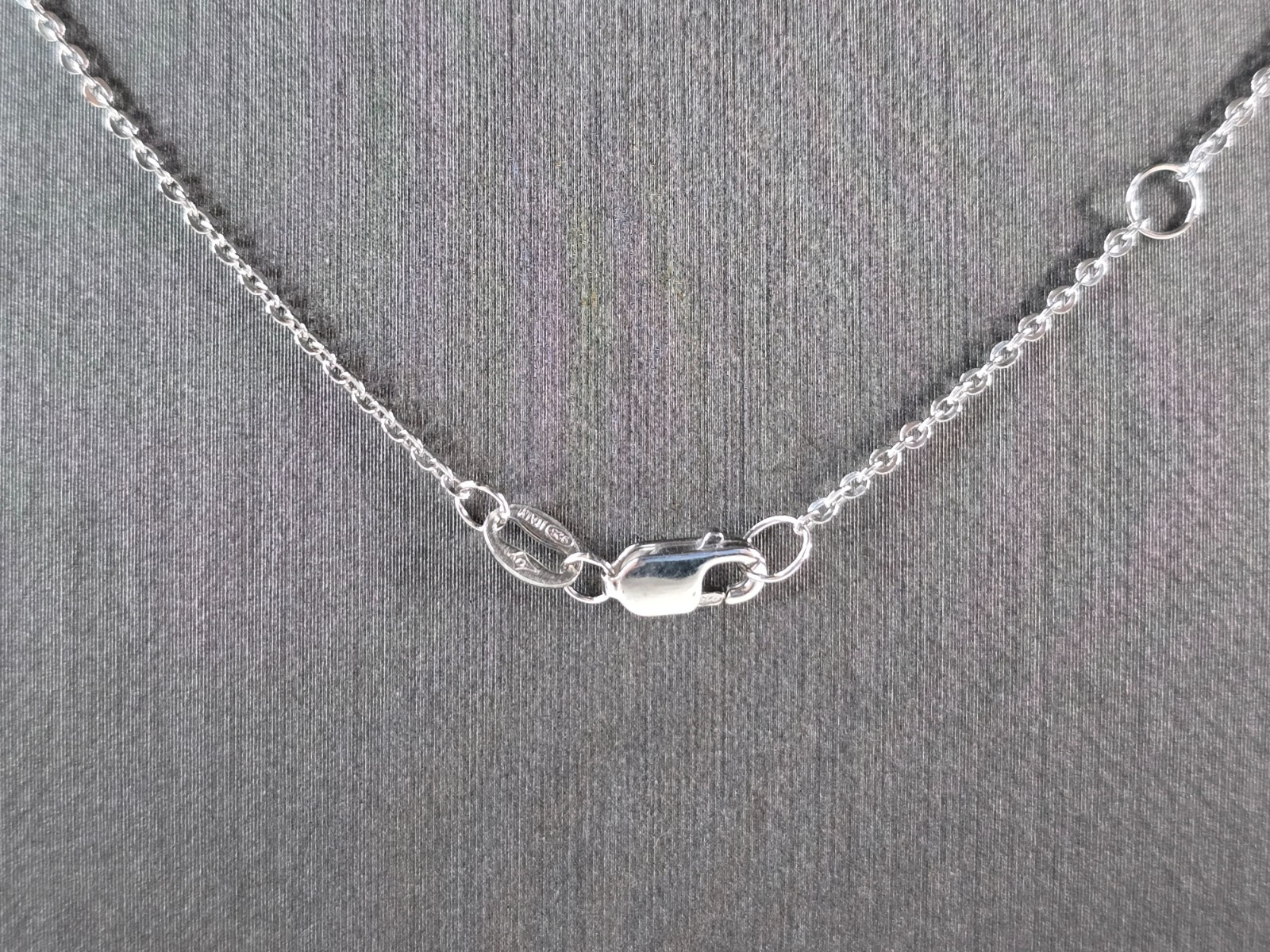 Womens Sterling Silver Religious Saint Benedict Key Pendant Necklace 3.3g E7190