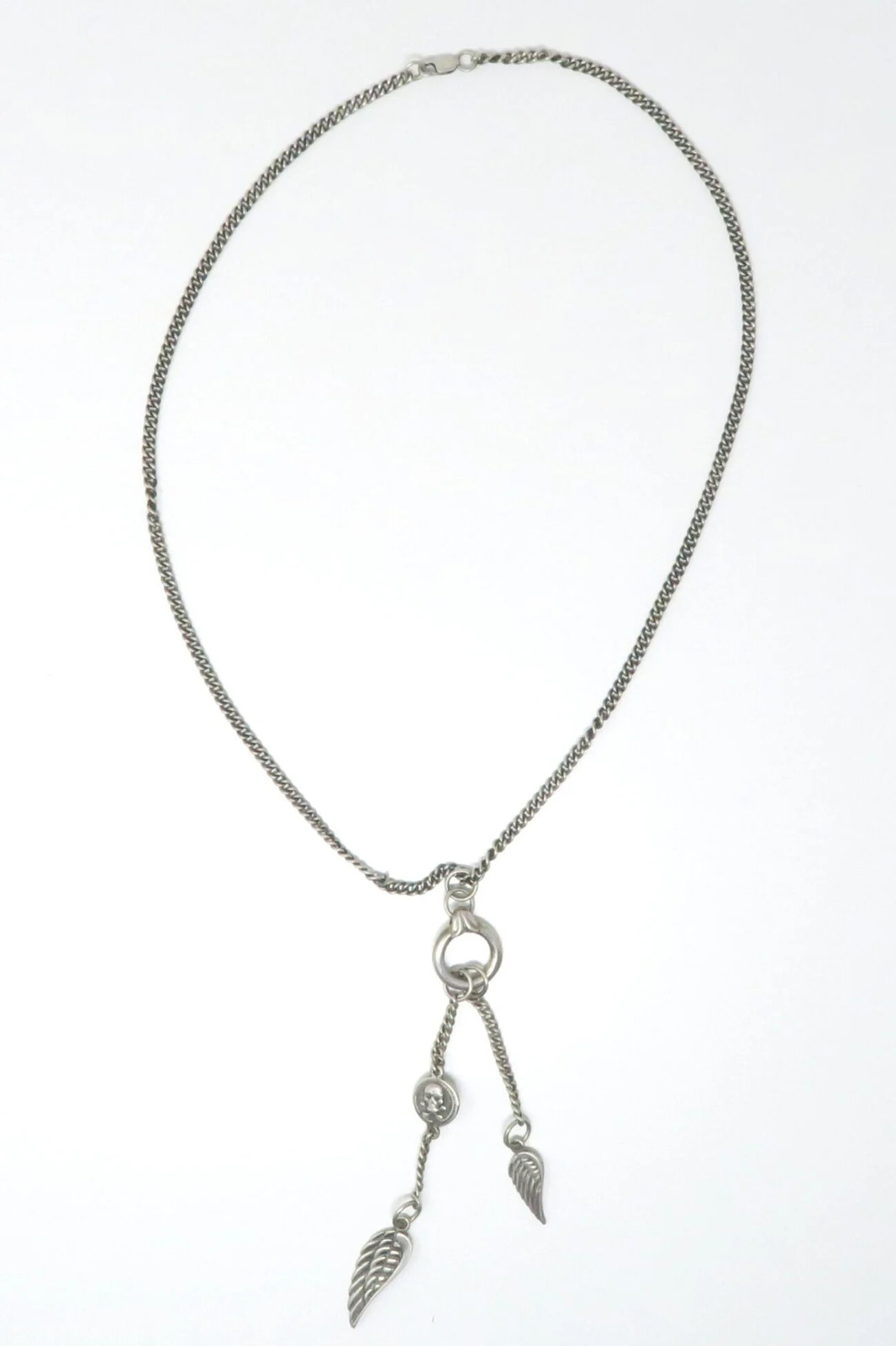 King & Queen Baby Sterling Silver Necklace 23.5″ 40.8g .925 29986