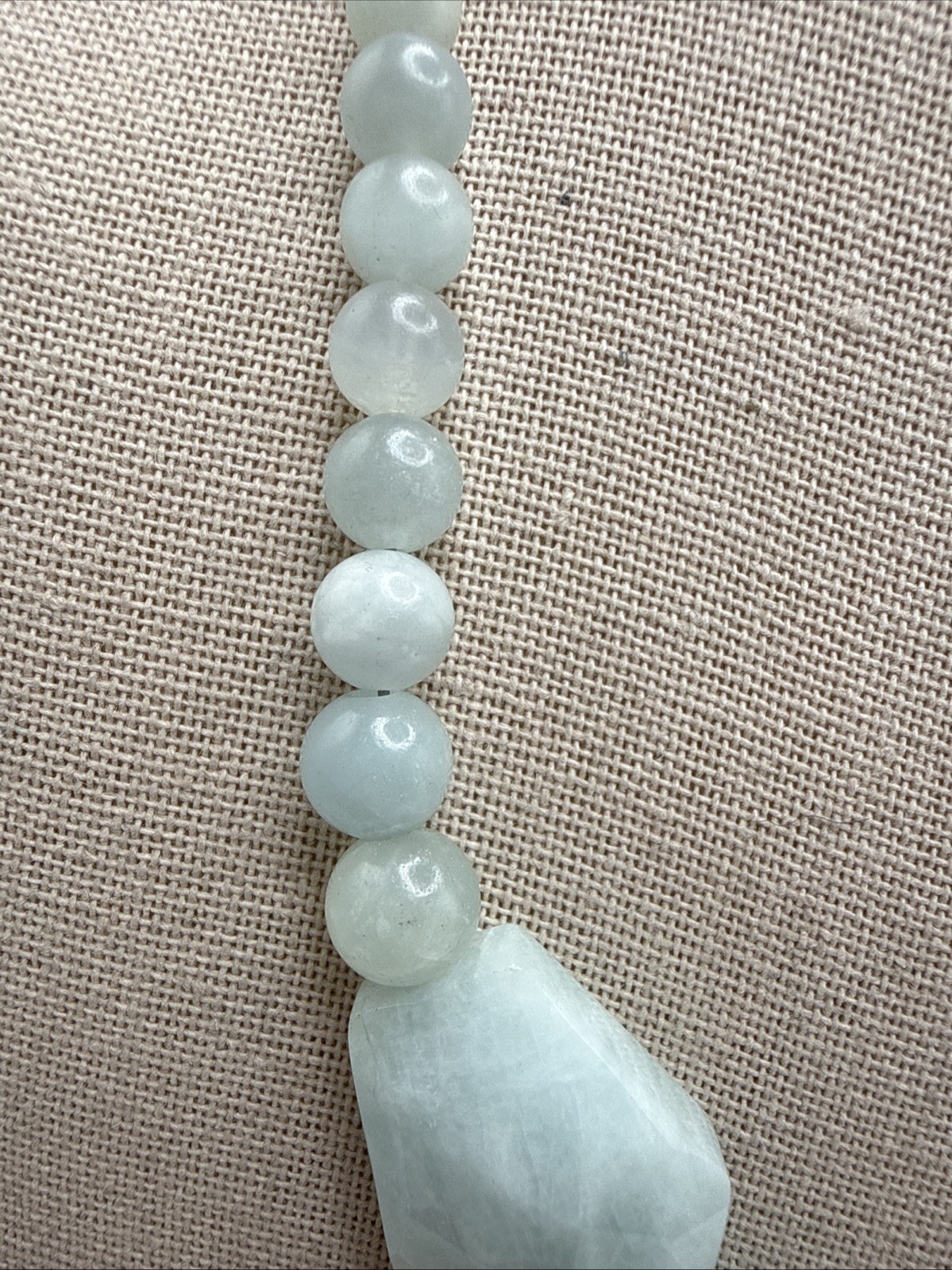 Jay King Natural Blue Aquamarine Sterling Silver Necklace 18-21”