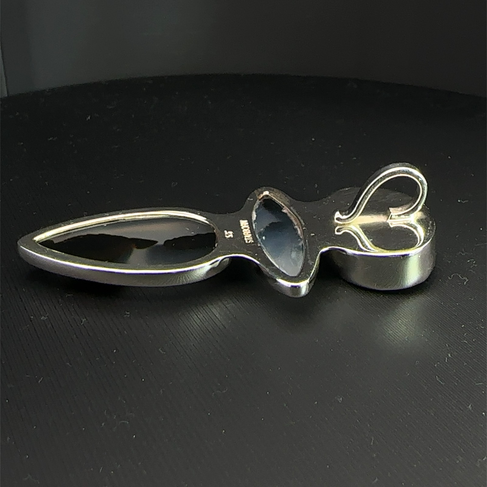 Sterling Silver Agate Druzy And Moss Agate Pendant (1 1/4 x 2 3/8 Inch) STARBORN