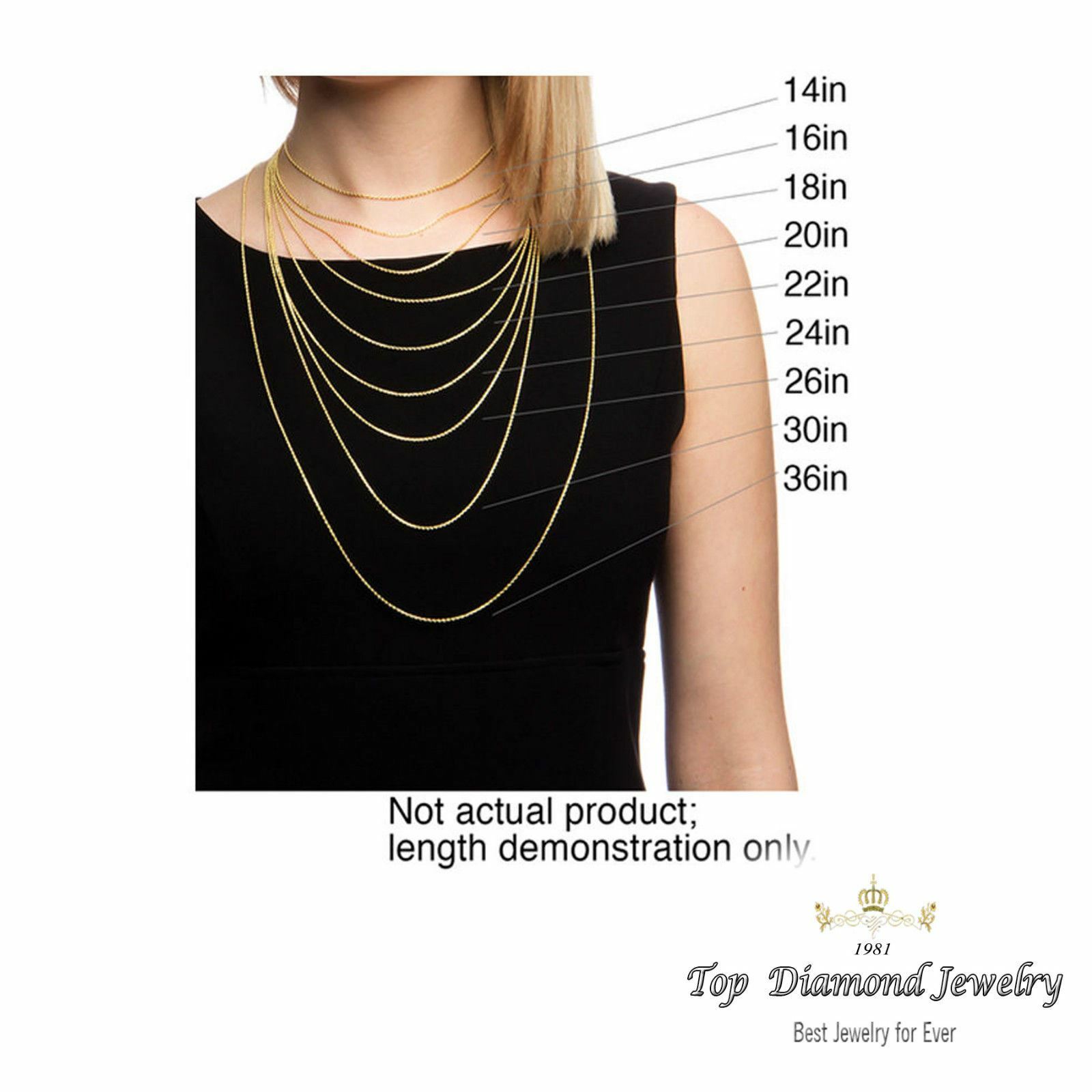 14K Solid Yellow Gold Box Necklace Real Gold Chain 16″ 18″ 20″ 22″ 24″ 26″ 30″