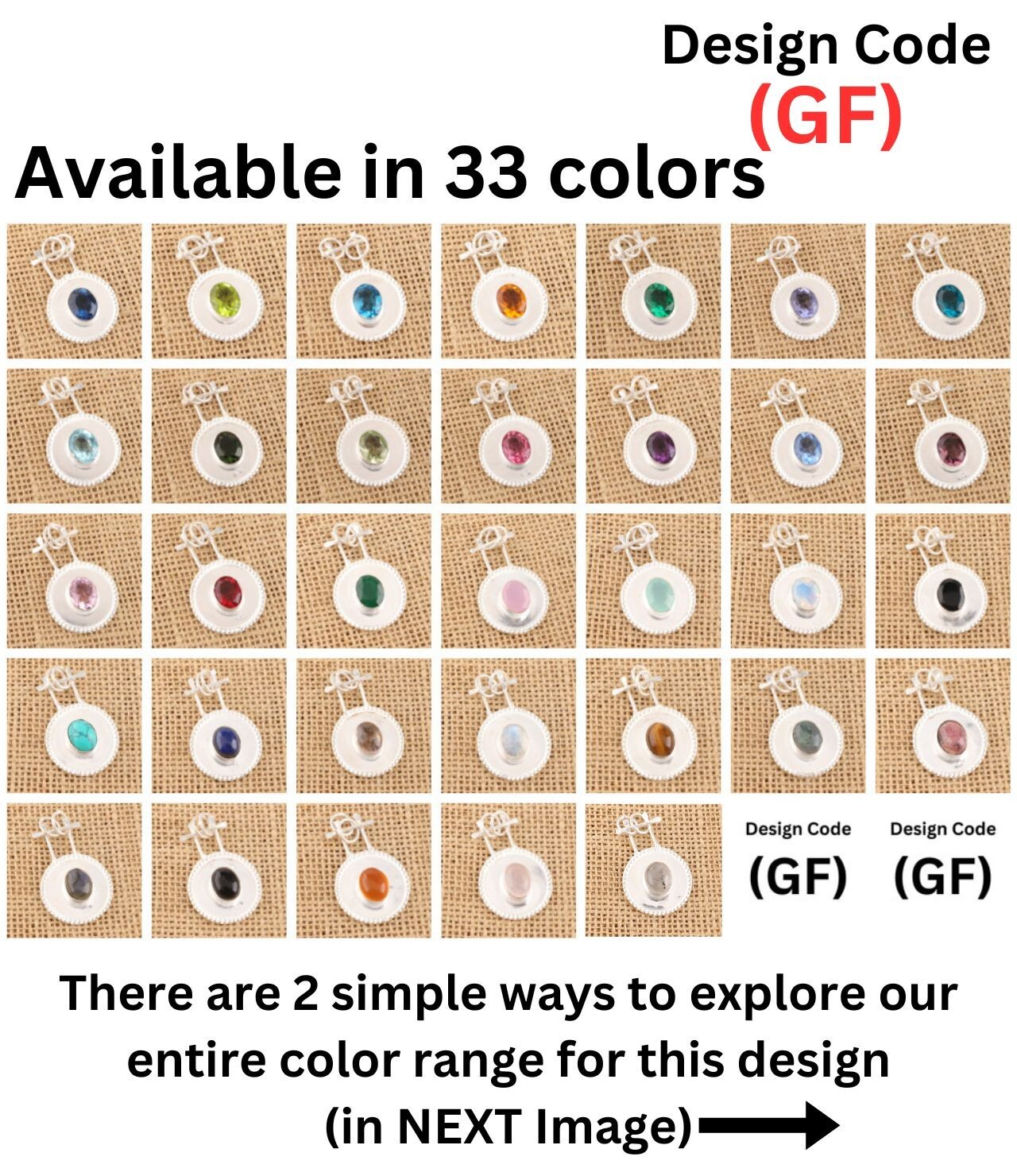 925 Solid Silver Natural Rose Chalcedony Gemstone Pendant 1.4″ Birthday Gift GF