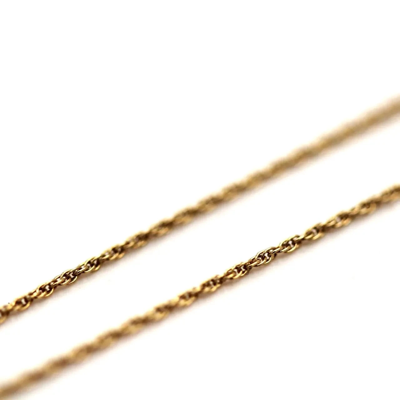 14k Yellow Gold 0.94mm Rope Chain 18.5 inches
