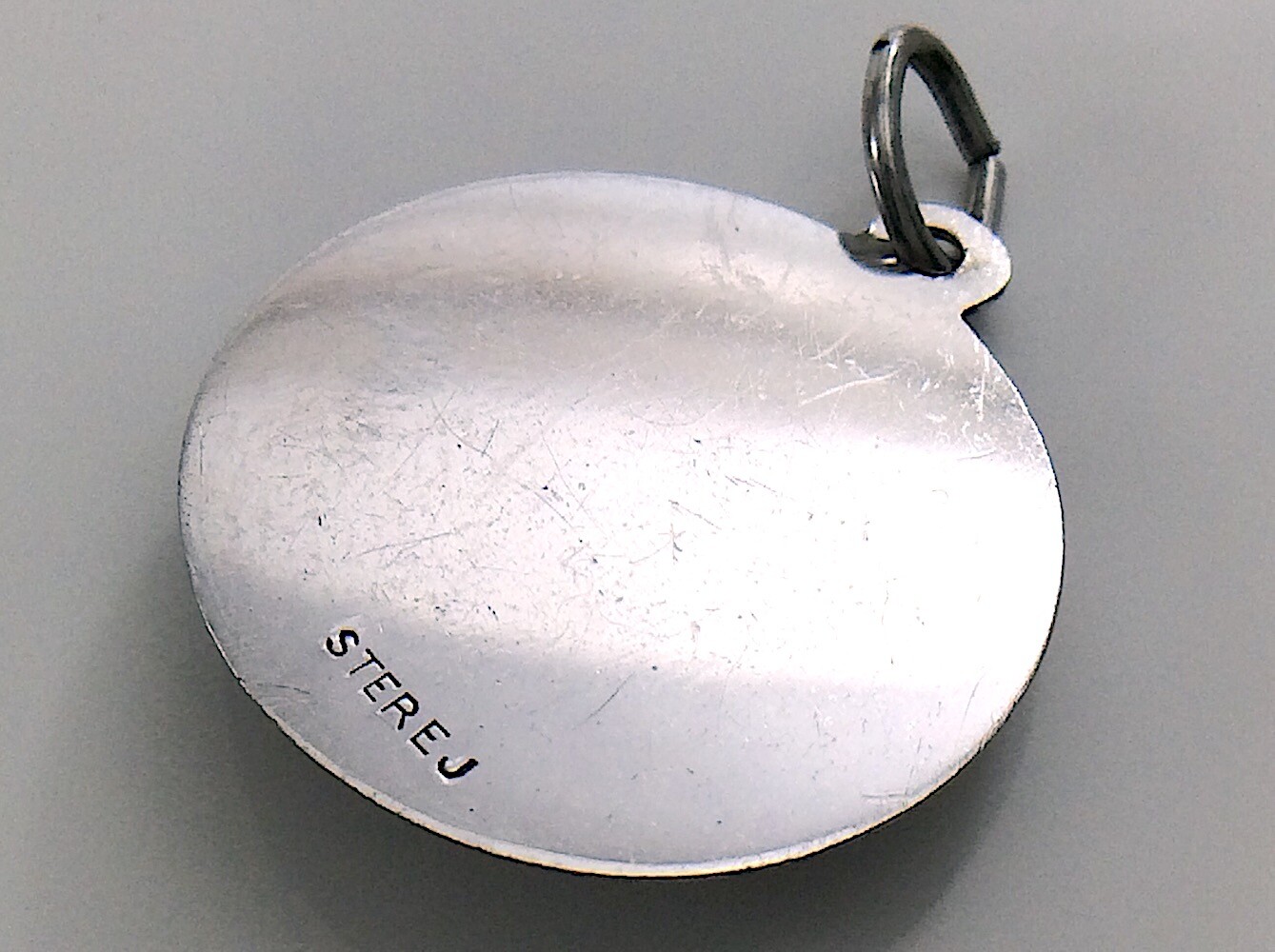 Gift To Mother Mom Flower Sterling Silver Pendant Charm 2.2g 0.75in I968