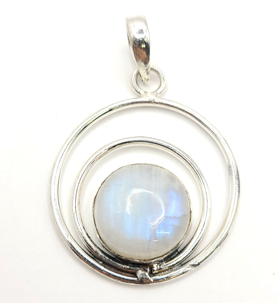 Moonstone Gemstone 925 Sterling Silver Pendant Anniversary Gifts Jewelry 6.92gr